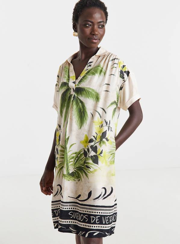 JD WILLIAMS Linen Tunic Dress 18